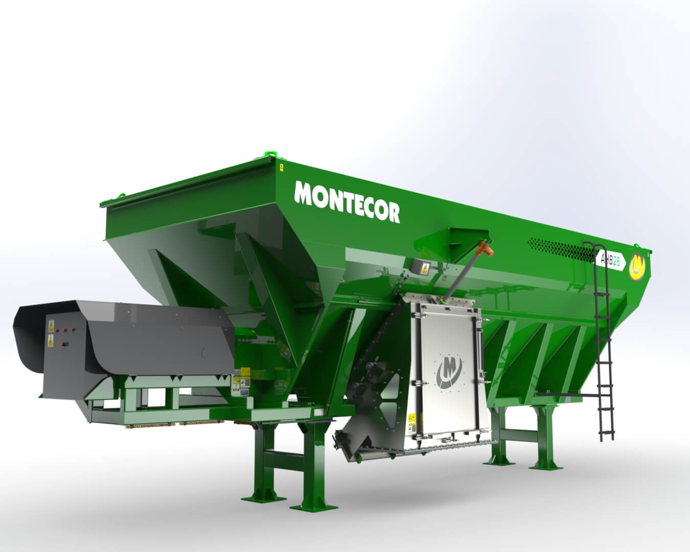 Biosoluciones Montecor: Alimentadores Horizontales Estacionarios para biodigestores